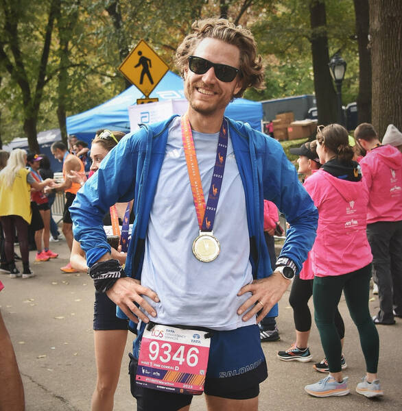 A marathon race in New York City, the most spectacular city I’ve ever visited, made it easy to share my enthusiasm and love for the sport