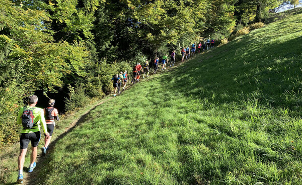 The first steeper inclines – this place is no joke!