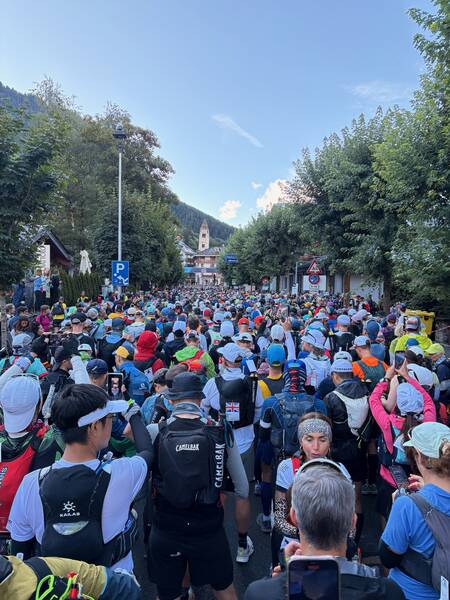 The field is bigger than some city marathons I’ve done