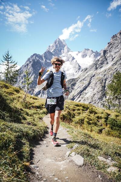 These backdrops – the race photographer knew what they were doing