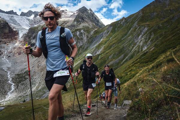 More windy and a bit chilly, but the high heart rate of the climb keeps me warm