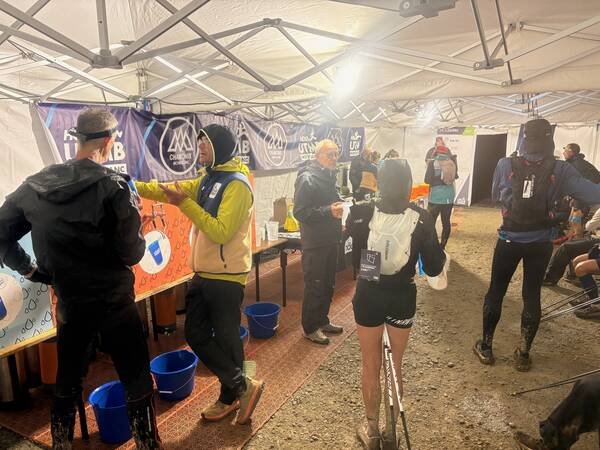 Arrived at the top of the hill, La Flégère