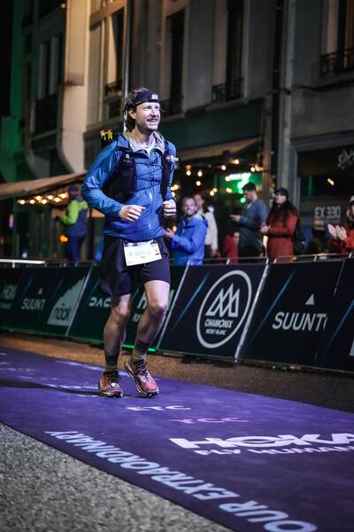 The sudden excitement in my tired face