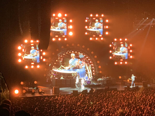 The mighty Chili Peppers at Auckland’s packed Spark Arena